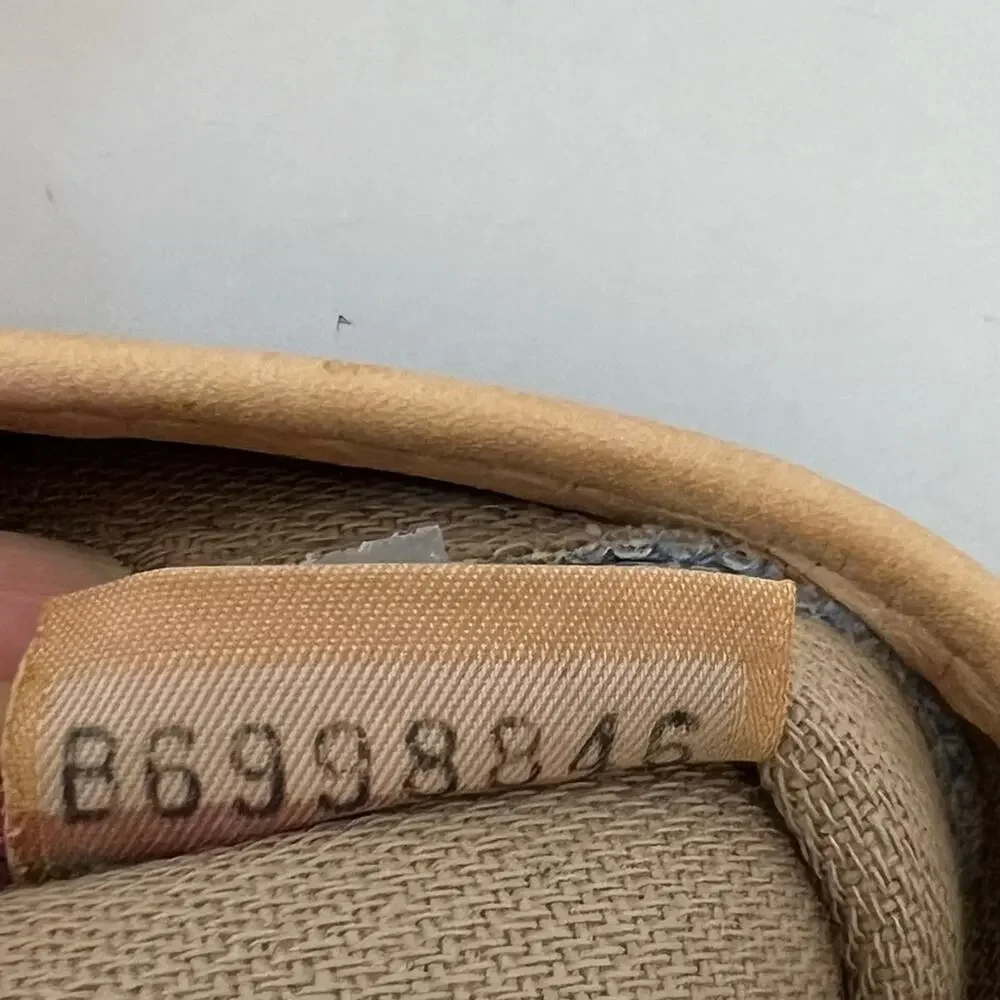 Dooney & Bourke Denim Wristlet Coin Purse Signature Logo Monogram USA Vintage